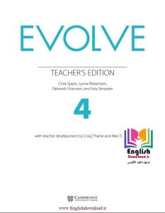 کتاب معلم Evolve 4