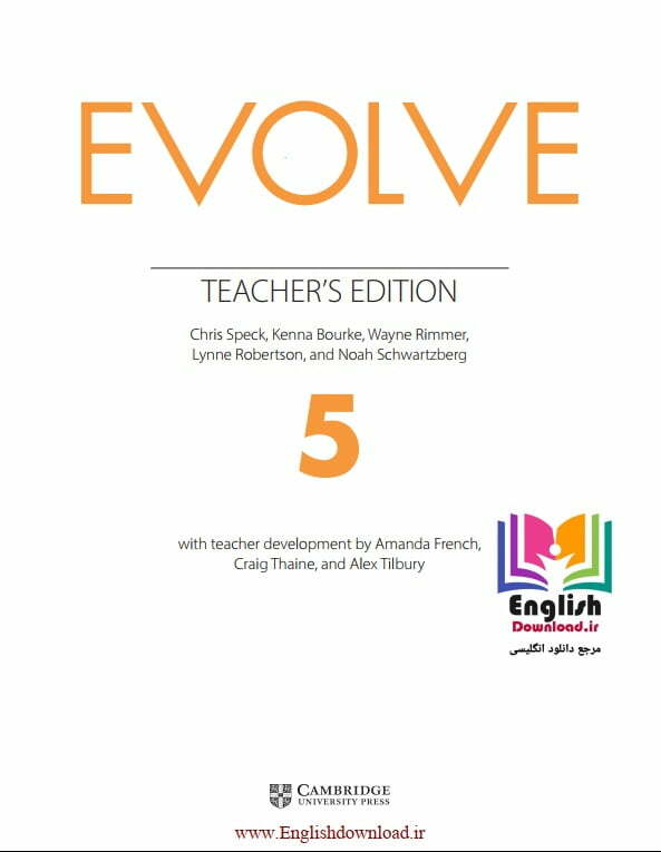 کتاب معلم Evolve 5